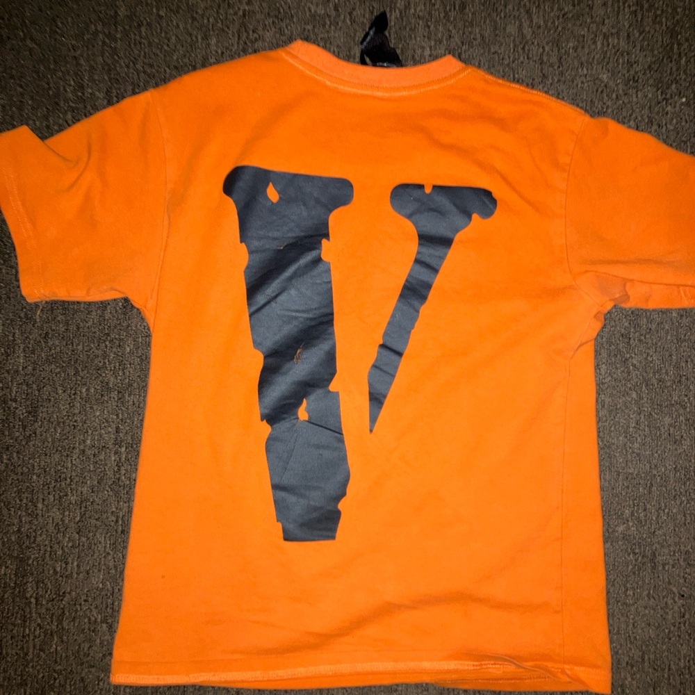 Orange Friends Vlone shirt